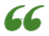 green-quotation-mark